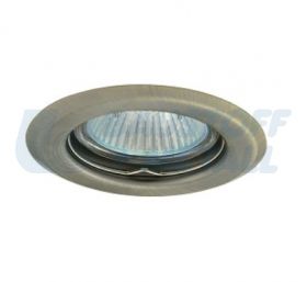 Осв тяло луна d 50 мм драскан хром, 1 бр