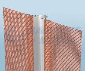 Профил PVC за деформ фуга Баумит Е - 2.5 м