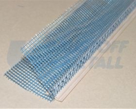 Ъгъл с мрежа PVC водооткапващ - 2.0 м