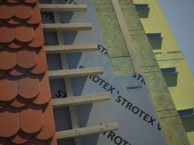 Дифузна покр мембрана Strotex V ME-1300V/50EX, 135 гр/м², ролка 75 м²