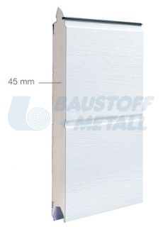 Секционна гаражна врата Новоферм ISO 45, 3250x2000 мм, RAL 9016, 1 бр