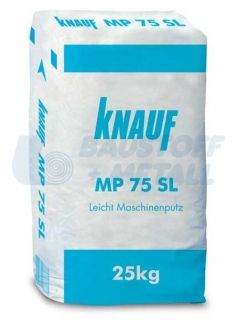 Мазилка гипсова  Кнауф МP 75 SL Супер Лайхт, торба 25 кг 