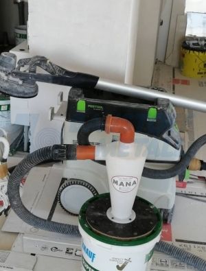 Циклон центробежен прахоуловител за прахосмукачка, 1 брой