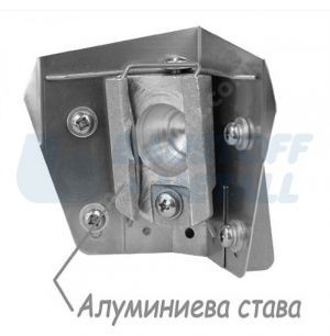 Флъшер 6 см, ъглова шпакла с адаптор, 1 брой