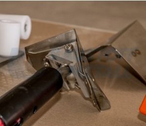 Флъшер 6 см, ъглова шпакла с адаптор, 1 брой