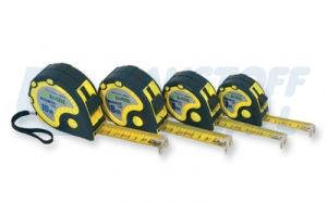 Ролетка гумирана с магнит Tovarna Meril 3м. 1 брой