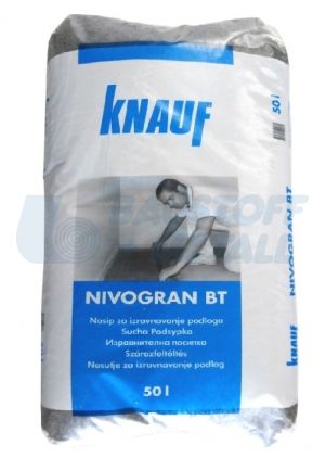 Посипка за сух под Кнауф Nivogran BT нивелираща, торба 50 литра