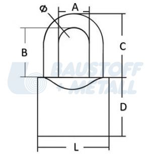 Катинар 70 мм inox 350 гр Premium Fix Блистер 1 брой