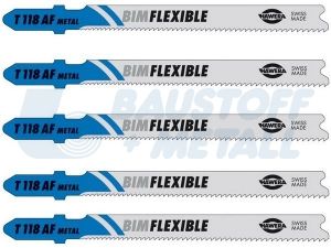Нож за зеге BIM-Flexiblе T118BF 240503 за метал, 5 броя