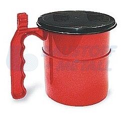 Канче за боя с капак и поставка за четка 0.7 л, 1 брой