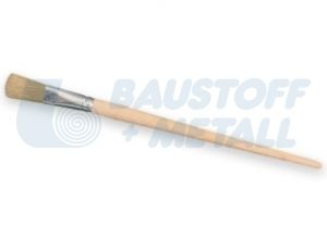 Четка с дървена дръжка размер 16 с бял косъм, 1 брой