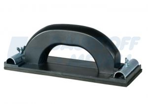 Ръчен шлайф с пластмасова подложка x-tools 235 х 83 мм, 1 брой