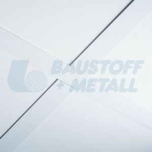 Метален таван метално пано Армстронг Metal B Plain прав борд  600/600 мм, цвят RAL 9010, пано 1 брой
