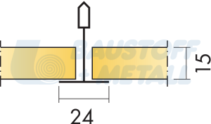Пано Екофон Sombra A T 24 Black растер 600/600, дебелина 15 мм, влагоустойчивост RH 95%, звукопоглъщане αw 0.60, кашон 14.4 м²