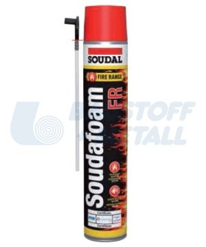 Полиуретанова пяна ръчна огнеопорна Soudal 750 мл