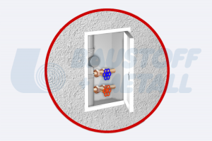 Ревизионен отвор RUG Softline бял 250x250x29мм RAL 9016 ревизионна вратичка произведено в Германия