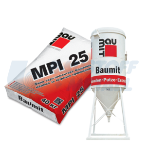 Вароциментова мазилка Баумит MPI 25 силоз