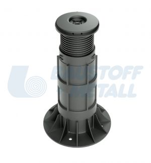 Дистанционер стойка краче за двоен под 40-56 мм 185 + нивелираща глава плоска 186P, 1 комплект