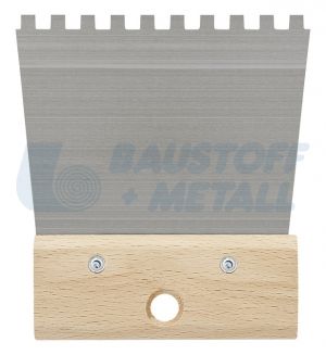 Шпакла назъбена 12 см, 4.5x2.5x2.5мм Loutil Parfait (450-550g/m2)