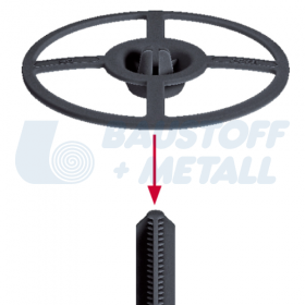 Дюбел игла PVC EJOT  за фиксатор прикрепващ за вата DH 8x100, 1 бр