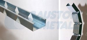 Гъвкъв профил Concav CD 60/27 вдлъбнат, 1 брой 3 м