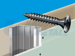 Рапиден винт Б+М 3.5/35 кутия 1000 бр с накрайник в кутията