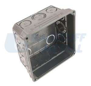 Разклонителна кутия квадратна 100х100х50 AKU100 черна