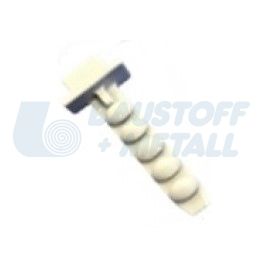 Дюбел Ø6 за кабелни стяжки CTD 30 светло сив 100 бр