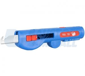Инструмент за разделка на кабели и проводници с комбиниран нож Weicon Quadro Stripper 16