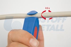 Инструмент за разделяне на кабели и проводници Weicon Cable Stripper S4-28 Multi