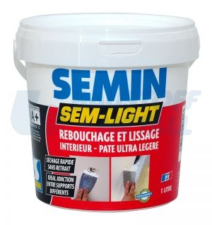 Шпакловка ремонт пукнатини Semin Sem-light 1 л