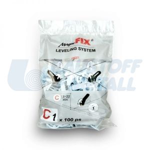 Планка С1 плочки от 13-22 мм фуги 1 мм Магнефикс 100 бр