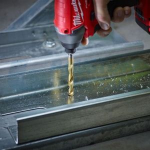 Комплект свредла за метал Milwaukee SHOCKWAVE™ HSS-G TIN 10 броя