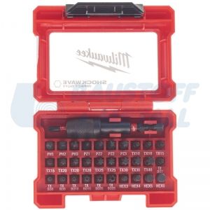Комплект накрайници Milwaukee SHOCKWAVE™ IMPACT DUTY 32 части