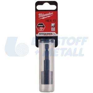 Магнитна вложка 12/65 мм захват 1/4" Milwaukee Shockwave™ 1 бр