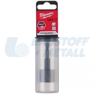 Магнитна вложка 17/65 мм захват 1/4" Milwaukee Shockwave™ 1 бр