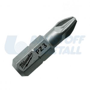 Накрайници Milwaukee Shockwave PZ3 x 25 мм Milwaukee Shockwave™ 25 бр