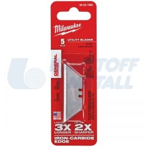 Остриета за макетен нож Milwaukee FASTBACK 5 бр