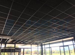 Пано черно АМФ Терматекс Термофон прав борд В 600/600 15 мм, кашон 5.04 м²