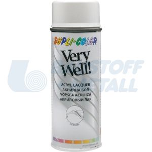 Спрей Very well акрил бял гланц RAL 9010