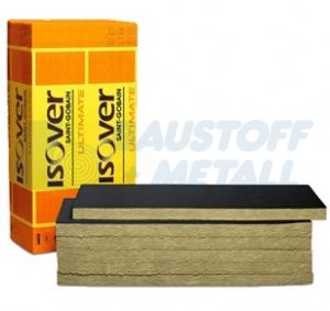 Вата Изовер Ultimate U 4.0 ALu1 Black 1200/600 80 мм, пакет 3,6 м²