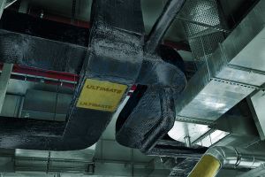 Вата Изовер Ultimate U 4.0 ALu1 Black 1200/600 80 мм, пакет 3,6 м²