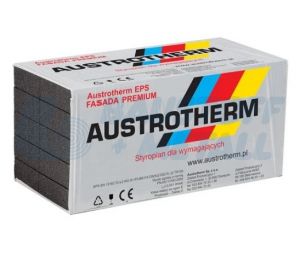 ЕПС фасаден графитен Аустротерм FF+ сив Неопор 1000/500 50 мм, пакет 6 м²