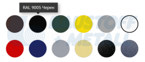 Емайл 3 в 1 ZVEZDA DURLIN за метал и дърво RAL 9005 - черен 0.75 л