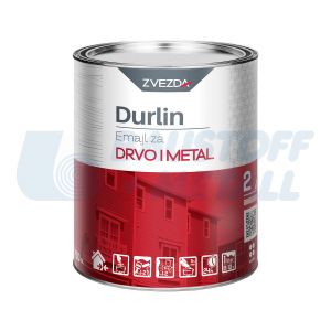 Емайл за дърво и метал ZVEZDA DURLIN RAL 1015 - слонова кост 0.75 л