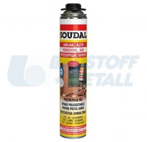 Полиуретанова пяна пистолетна зимна Soudal 750 мл