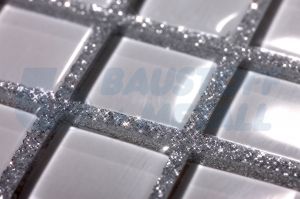 Добавка за цветен блясък с метален ефект Mapei Mapeglitter Silver комплект 10х0.1 кг