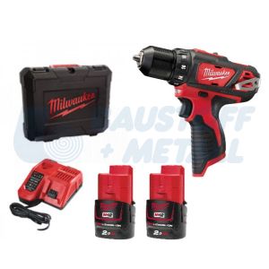 Акумулаторен винтоверт M12BDD-202C Milwaukee 12V, 2 Ah 30 Nm