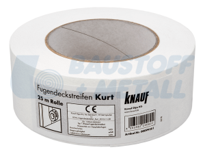 Лента хартиена Кнауф KURT армираща лента за гипскартон 25 м